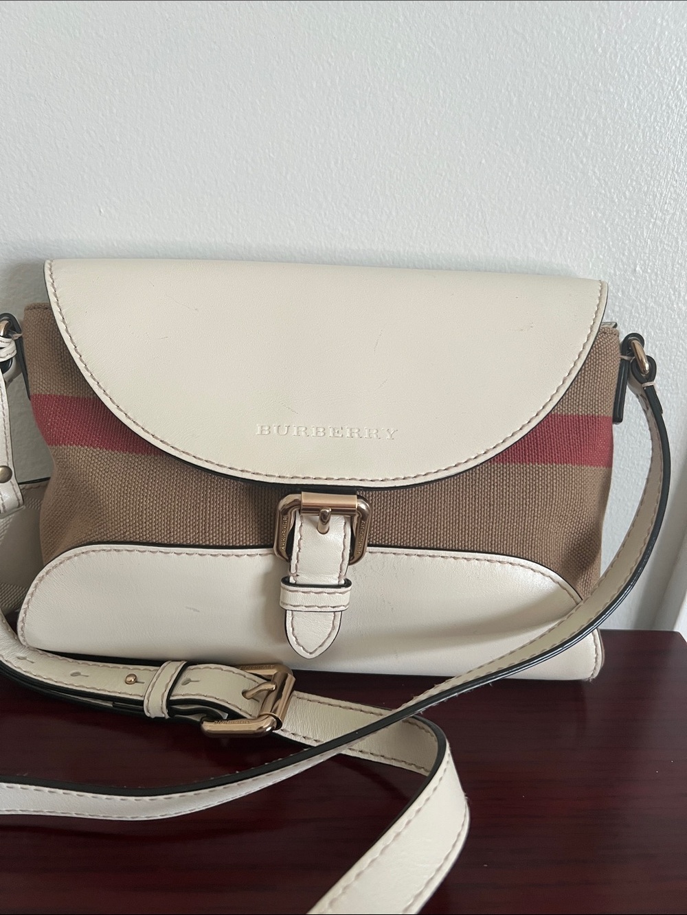 Burberry Canvas Leather Crossbody